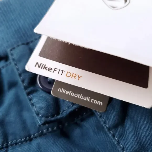 Nike 3/4 Technical Training Pants Mens M Blue Soccer Football Knickers NWT - Picture 5 of 11